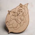 Little Krishna mdf cutout