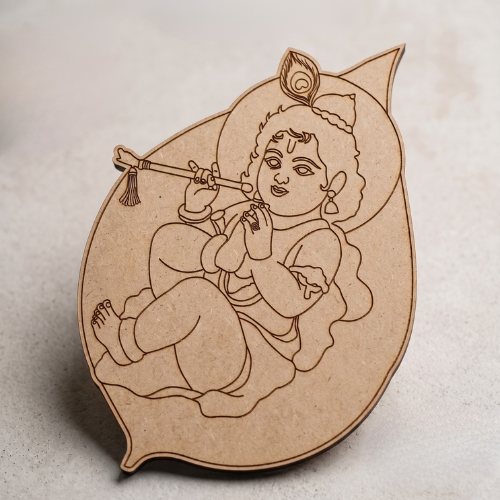 Little Krishna mdf cutout