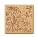 Radha krishana mdf cutou for lippan art