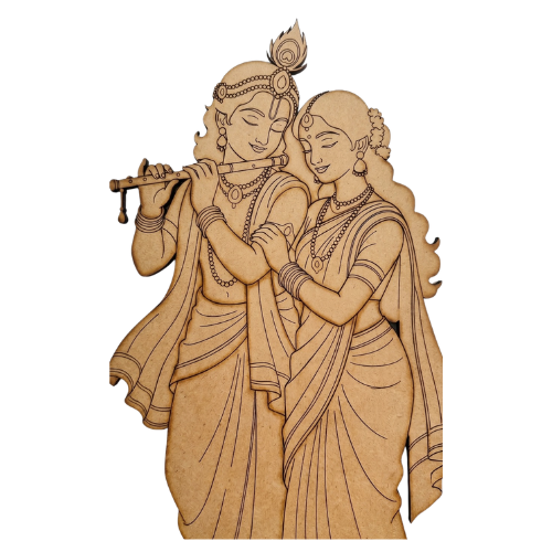 Radha krishan MDF cutout