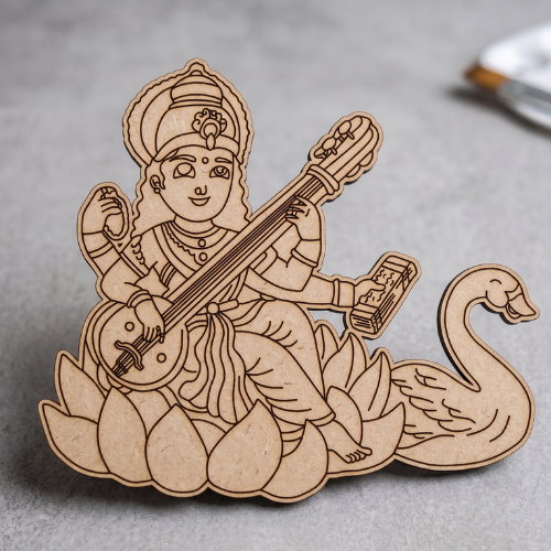 maa saarsvati pre marked mdf cuout