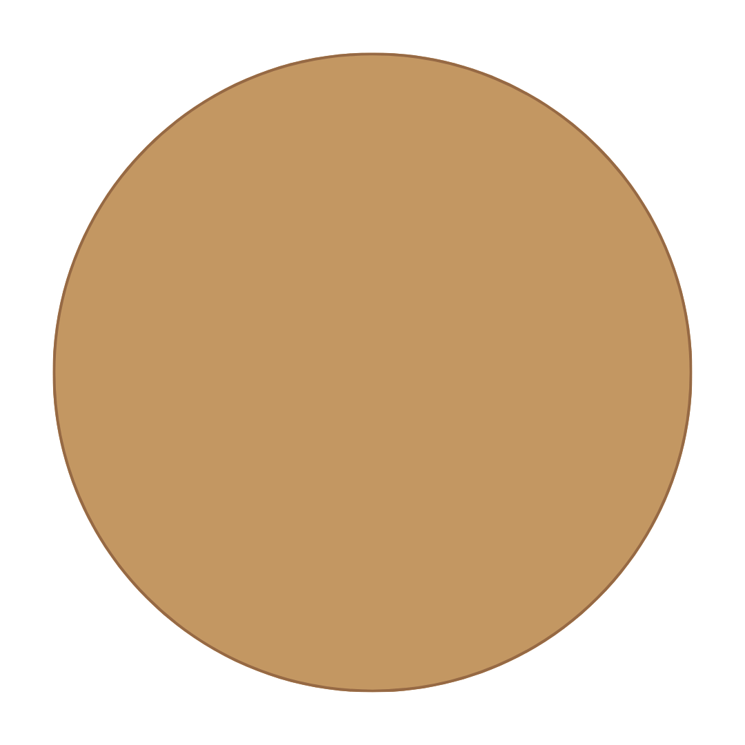 Plain MDF Board Round Cutout