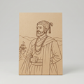  Shivaji Maharaj mdf cutout