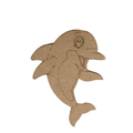 Dolphin MDF Cutout – a perfect DIY craft base for kids.