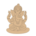 Ganesh  ji MDF Cutout - 2