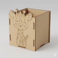 Giraffe MDF Pen Stand Base