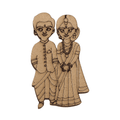 Pre Marked Couple MDF Cutouts