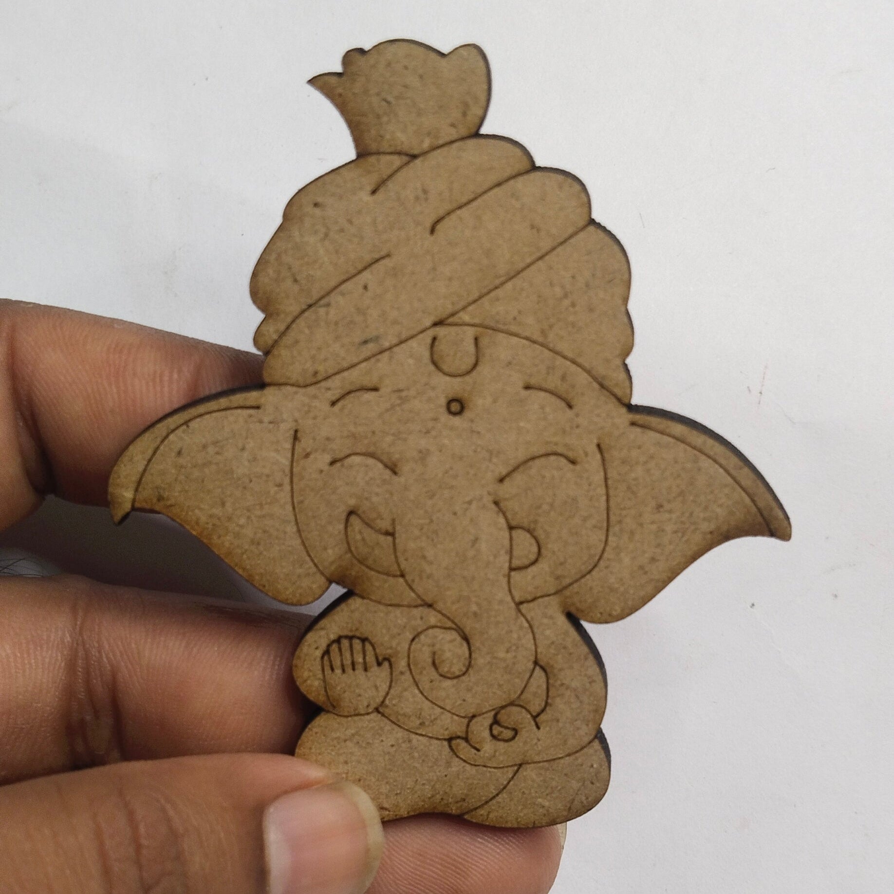 Cute Ganpati ji MDF cutout