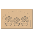 Jagannath, Balbhadra and Subhadra ji cutout  (design-1)