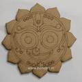 Jagannath Ji MDF Pre-Marked Cutout for Painting (Design-6) 24 Inch