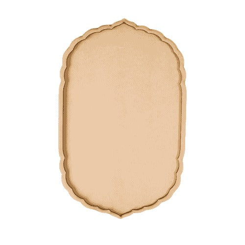 Double Pointed Jharokha MDF cutout for DIY craft