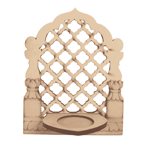 Rajasthani MDF tea light stand