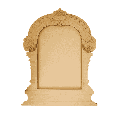 Pre-marked mdf jharokha