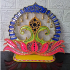 ganpati Back drop decorationn 
