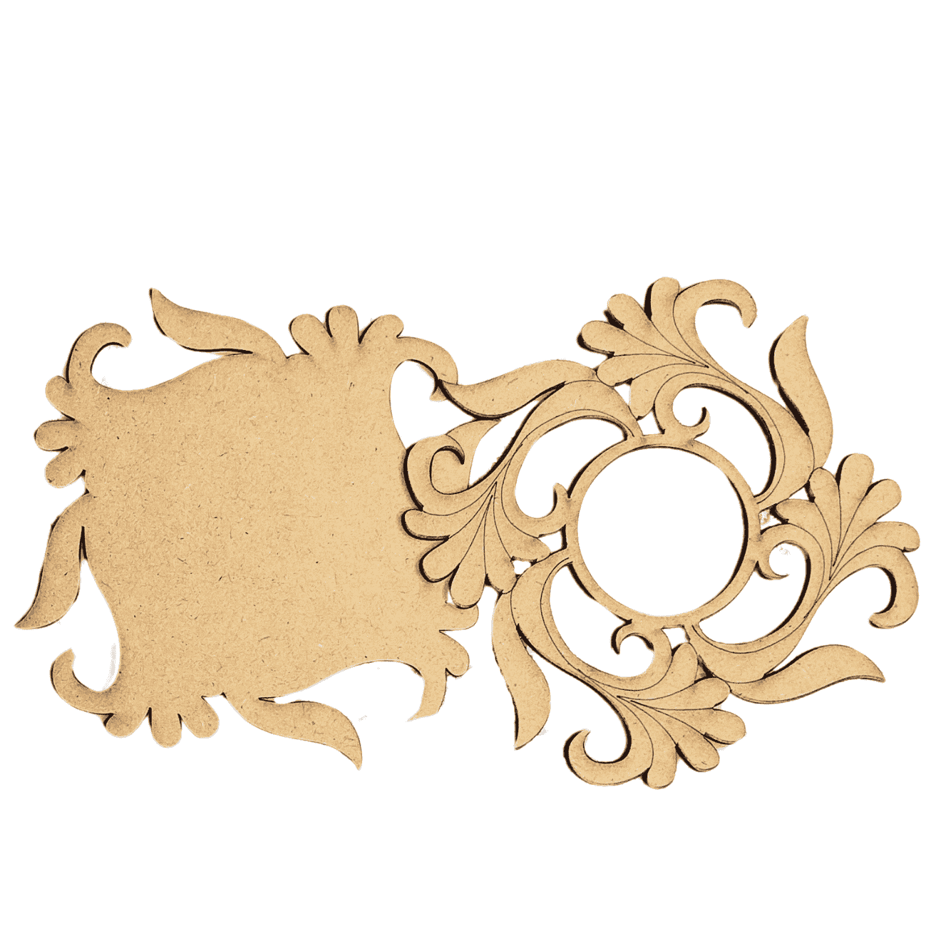 MDF tea light candle holder (Design-8)