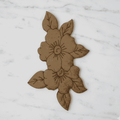 Pre Marked MDF Flower Motif  For Craft-6