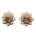 Shubh Labh MDF cutout design 1 handcrafted festive wall hanging
