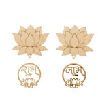 Shubh Labh MDF cutout design 5 DIY paintable festive craft