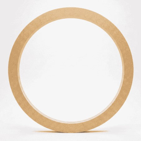 Macrame Ring MDF Cutout - Raw Semi-Pine