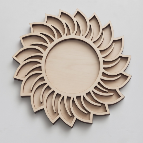 Mandala Tea Light Holder MDF cutout for DIY craft