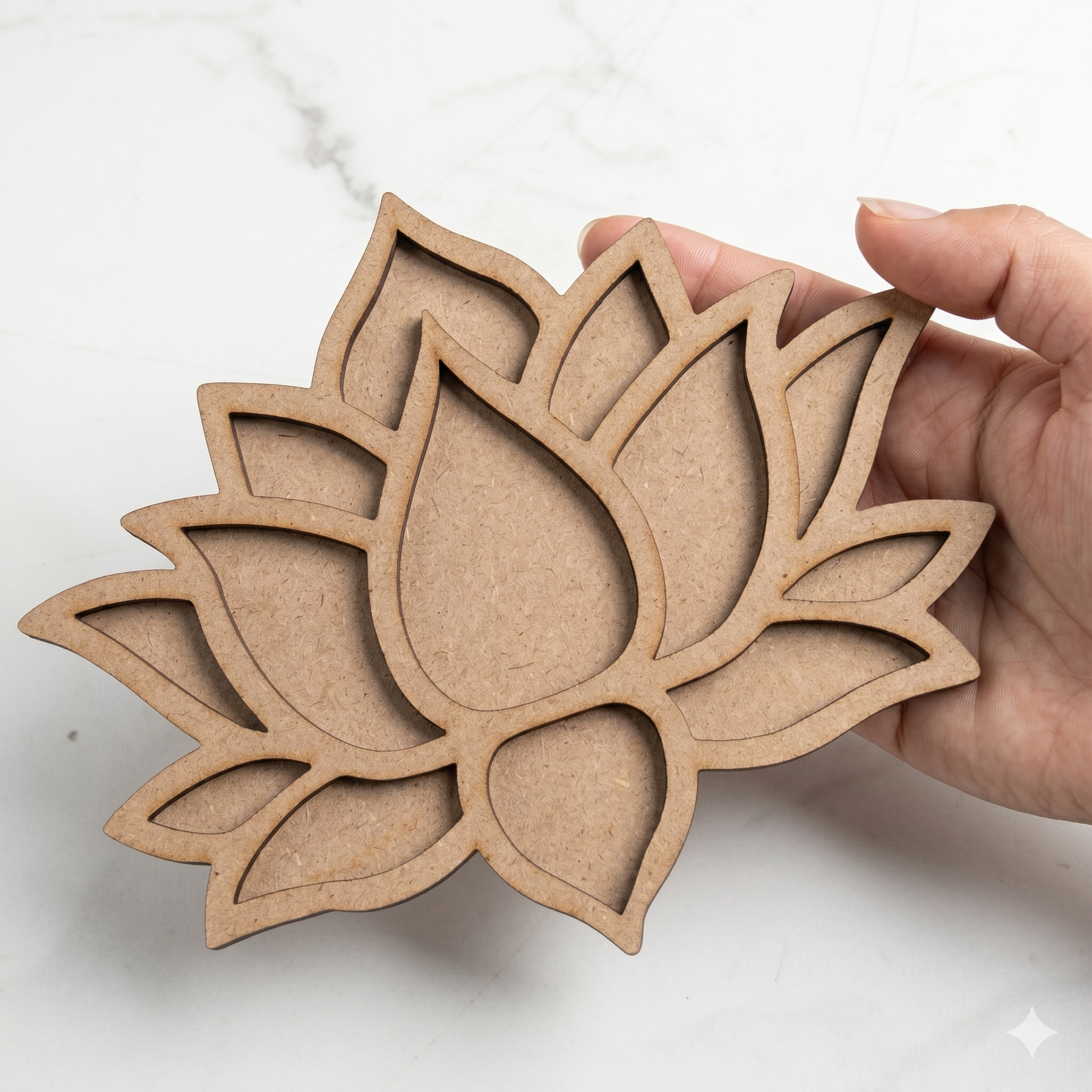 Mosaic art lotus  design