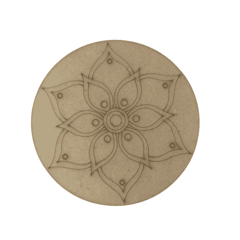 Mandala MDF base for lippan art - 4