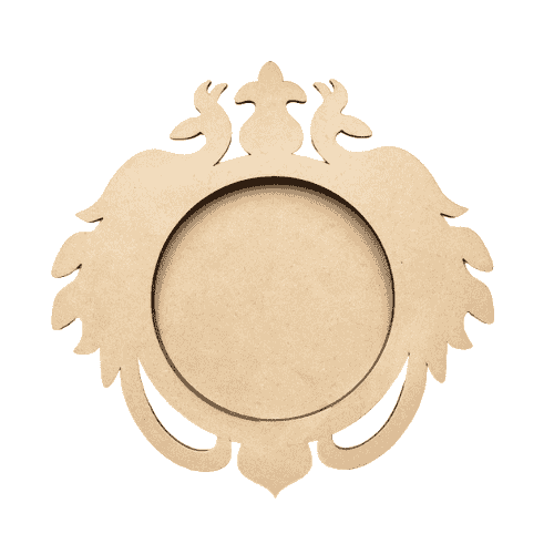 3 layer Pre Marked  MDF Pooja Thali-2