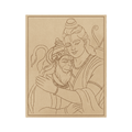 Ram Hanuman MDF Cutout