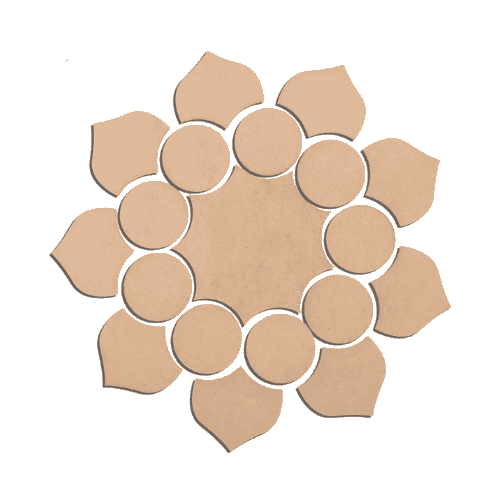 Mdf Rangoli Cutout (Design-6)