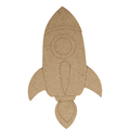 Rocket MDF Cutout – a perfect DIY painting base