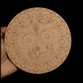 Pre-Marked MDF Cutout Jagannath Ji for DIY Painting 24 Inch