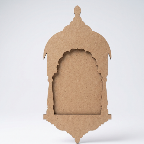 Scalloped Arch MDF Jharokha Frame for Painting