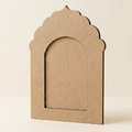 Scalloped Crown Arch MDF Jharokha Frame 