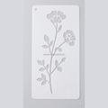Wildflower Bell Branch Reusable Stencil - 10x15 cm