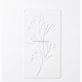 Leaf & Berry Branch Reusable Stencil - 12.5x15 cm