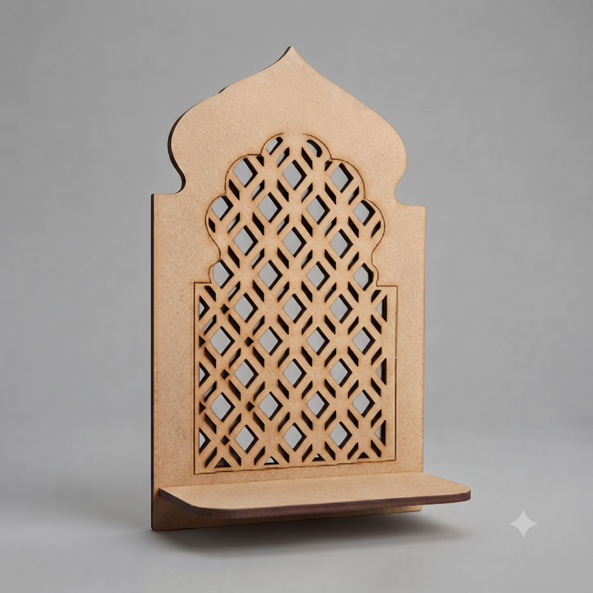 Rajasthani MDF tea light stand -2