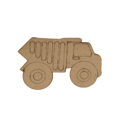 DIY Pre marked Truck Fridge magnet Cutout For Painting