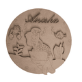 Mermaid Name plate for kids