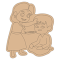 DIY Pre marked Sibling Cutout For Painting-1