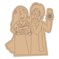 DIY Pre marked Sibling Cutout For Painting-7