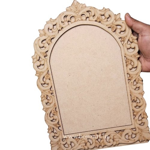 Antique Wooden Jharokha for Wall Decor