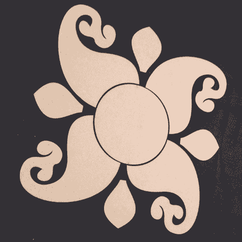 Rangoli cutout (Design-11)