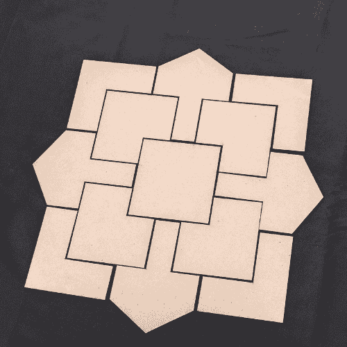 Mdf Rangoli Cutout (Design-8)