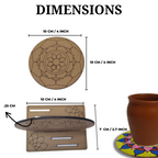 Mandala Coaster Painting Kit