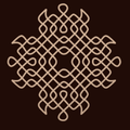 MDF Kolam cutouts (Design-13)