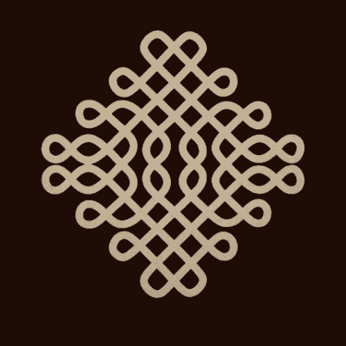 MDF Kolam Cutouts | MDF Muggu Rangoli Boards for Sankranti  (Design-2)