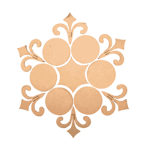 Mdf Rangoli Cutout (Design-7)