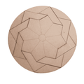Mdf Rangoli Cutout (Design-3)