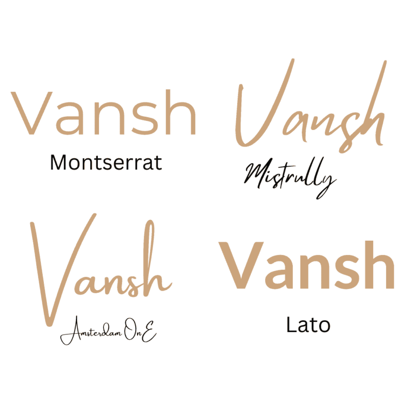 Name cutout