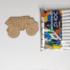 Truck Fridge magnet